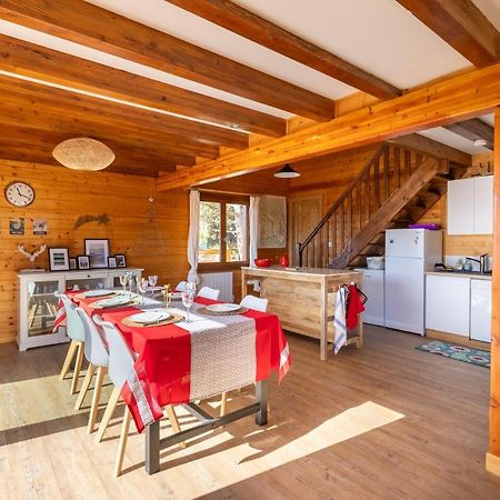 Chalet Les Tilleuls - Jolie Vue Montagne Et Lac Les Angles  Εξωτερικό φωτογραφία
